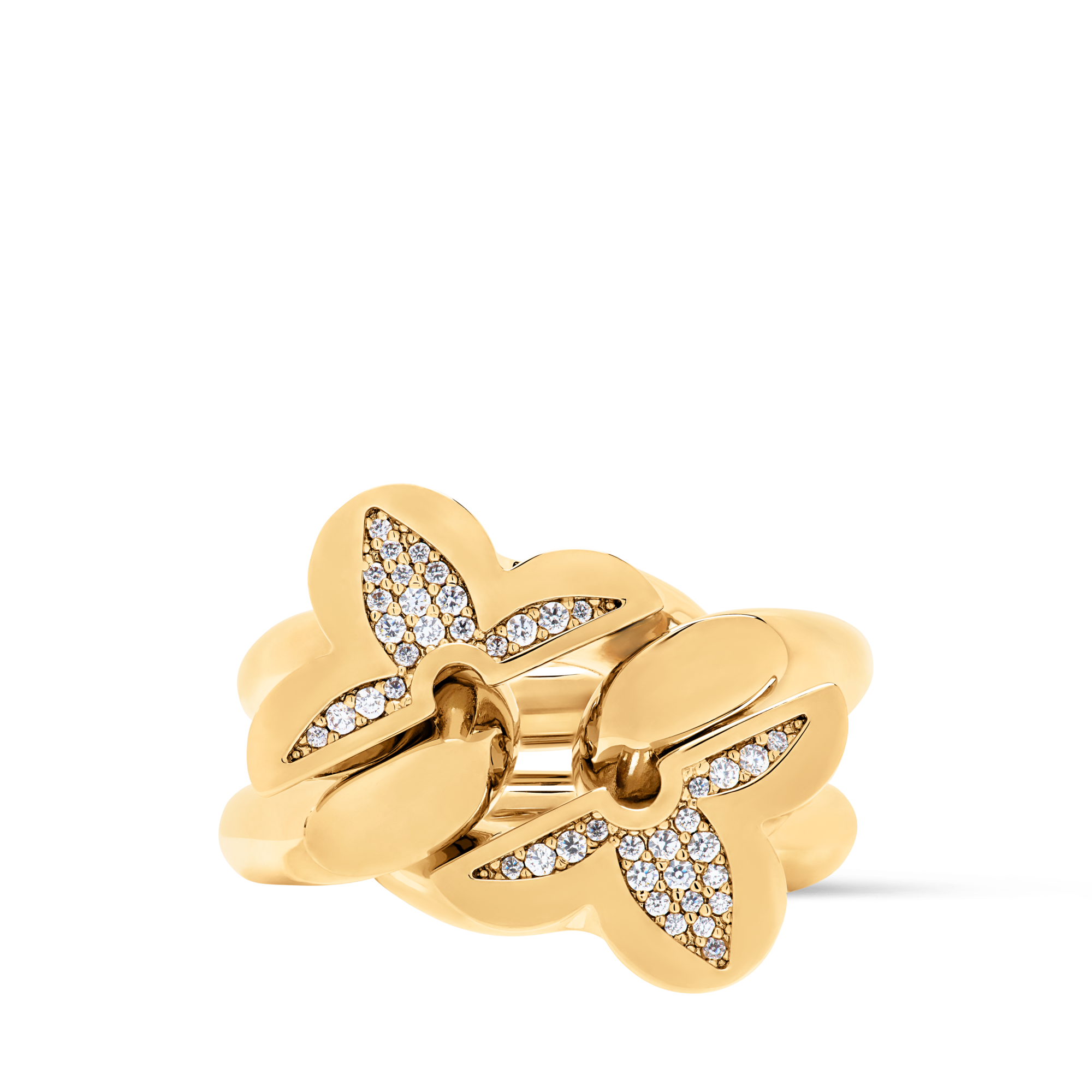 My Flower Link Ring S00 - Fashion Jewelry | LOUIS VUITTON